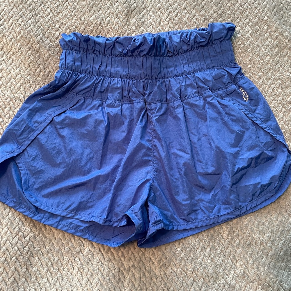 Free People Blue Athletic Shorts - Picture 2 of 2